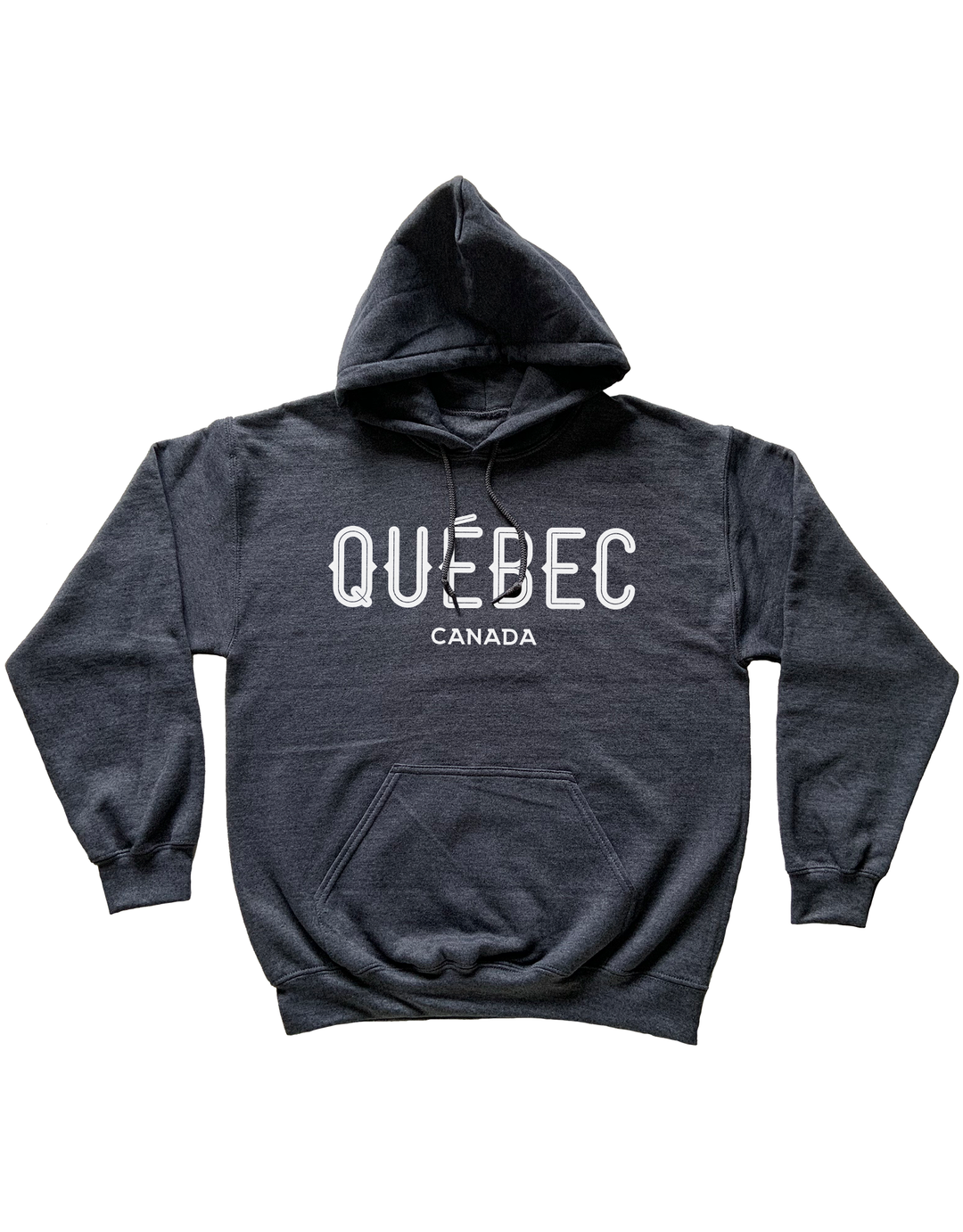 Chandail Coton Ouaté à Capuche Québec Canada