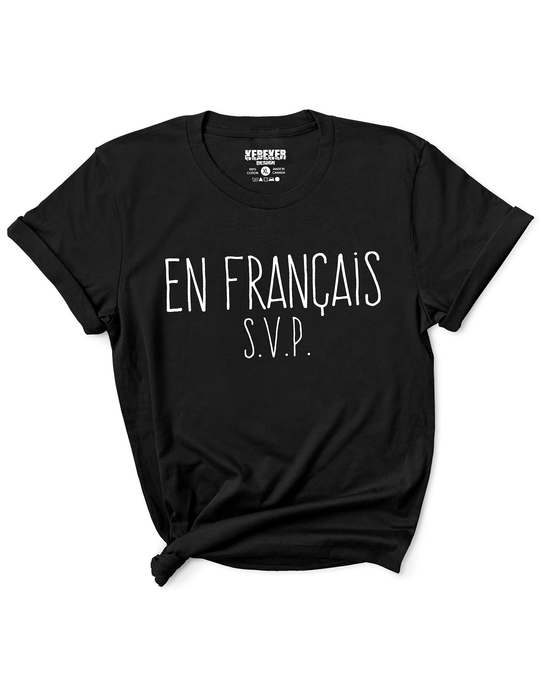 T-Shirt En Français S.V.P.