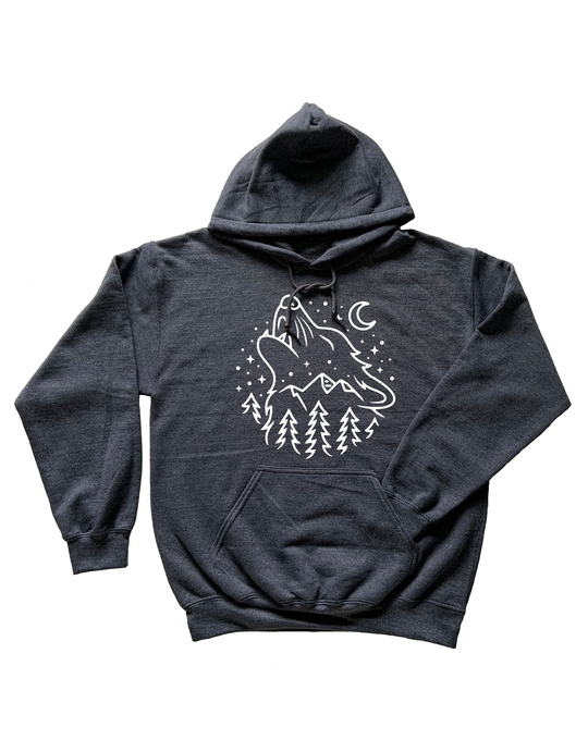 Hoodie Loup Hurleur