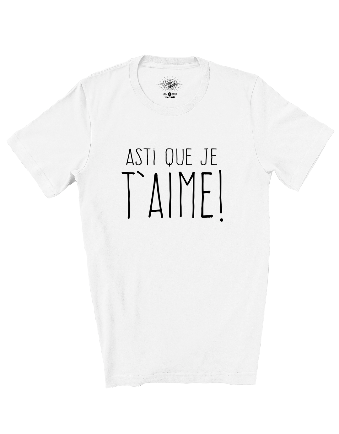 T-Shirt Asti Que Je T'aime