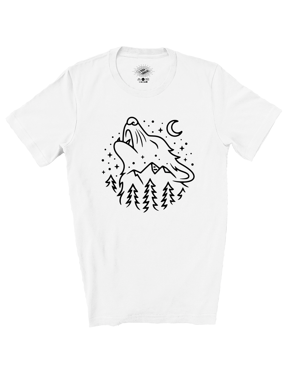 T-Shirt Loup Hurleur