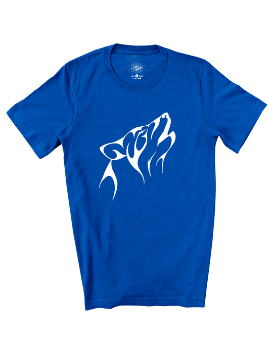 T-Shirt Loup Tribal