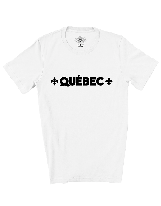 T-Shirt Québec + Fleur De Lys