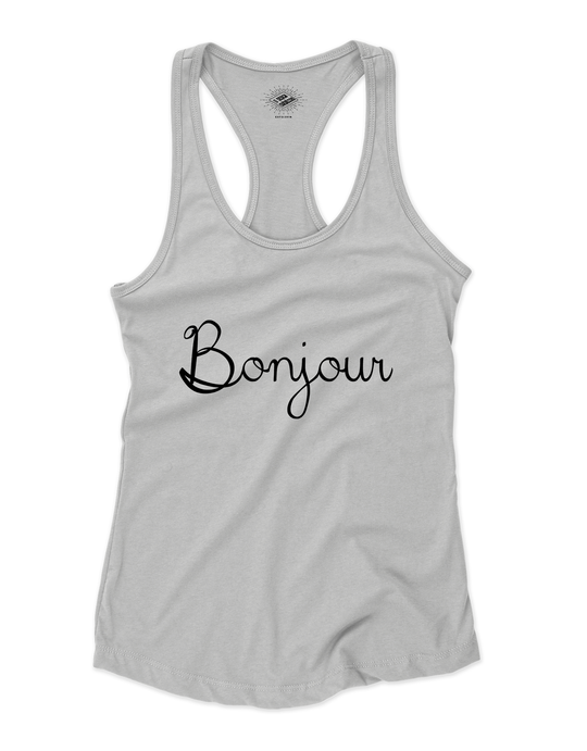 Camisole pour femme Bonjour Lettre Attachée