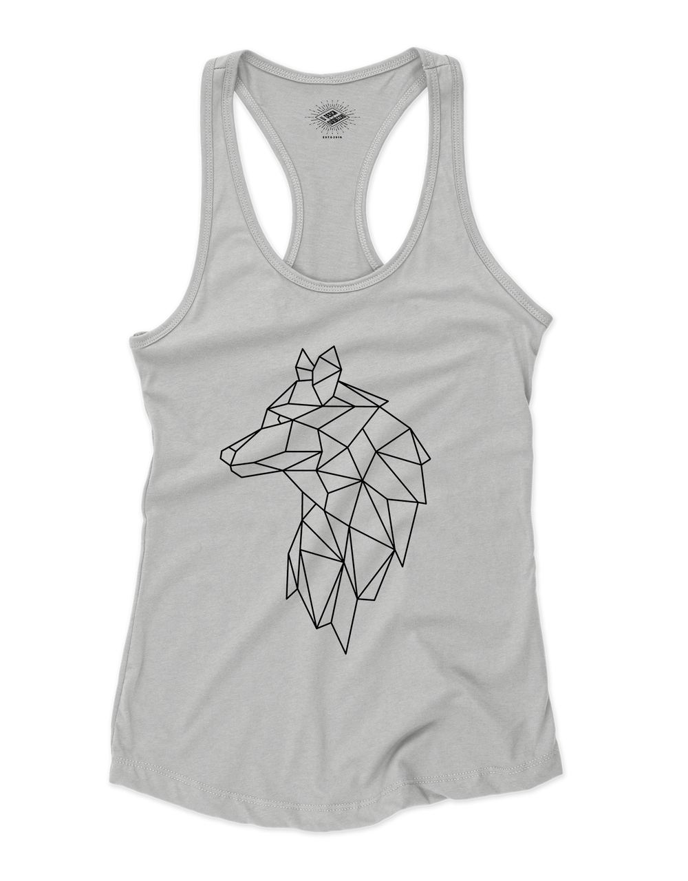 Camisole pour femme Loup Géométrique