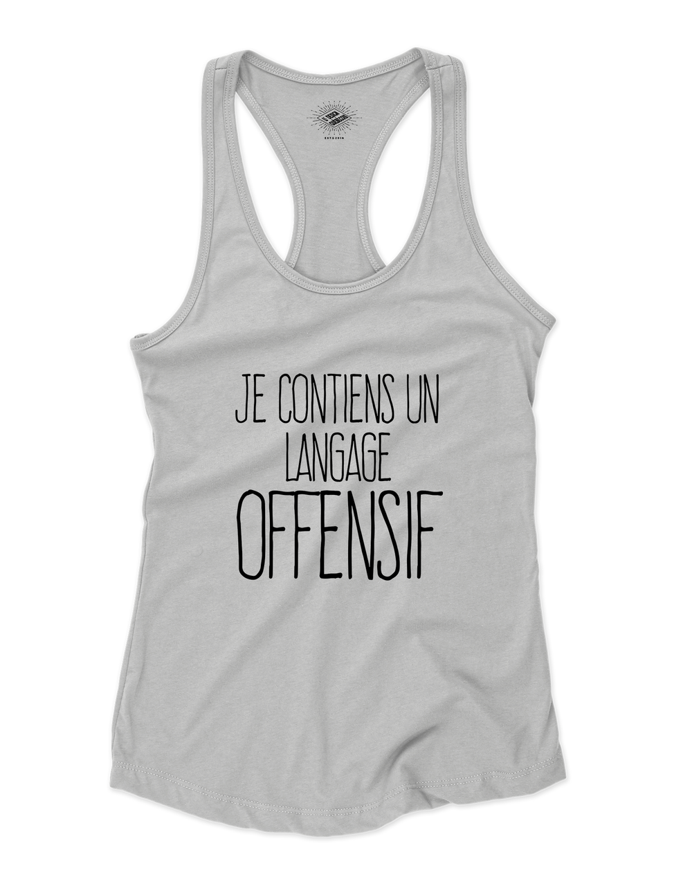 Camisole pour femme Je Contiens Un Langage Offensif