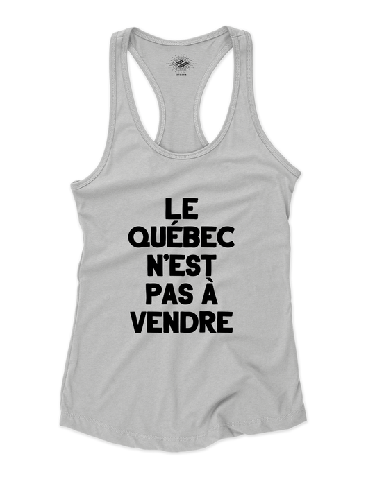 Camisole pour femme Le Québec N'est Pas À Vendre