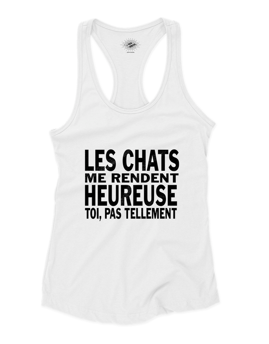 Camisole pour femme Les Chats Me Rendent Heureuse