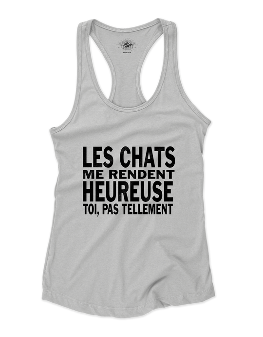 Camisole pour femme Les Chats Me Rendent Heureuse