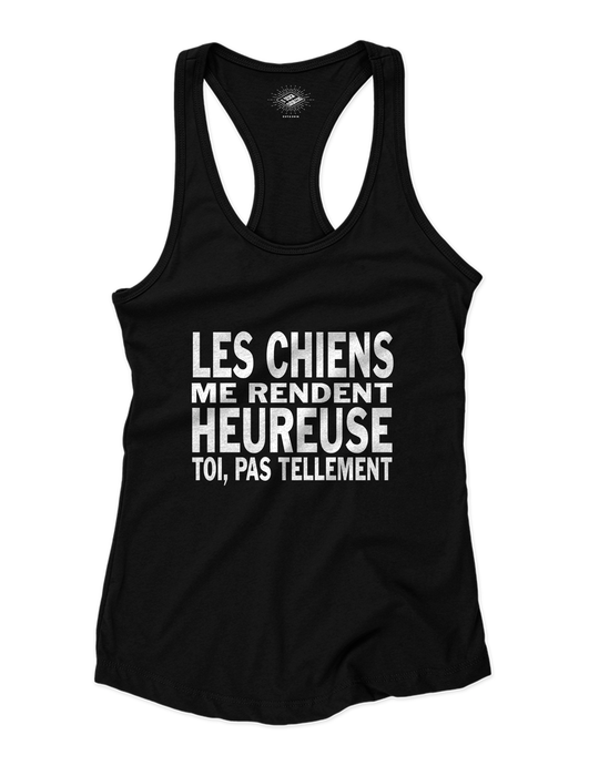 Camisole pour femme Les Chiens Me Rendent Heureuse