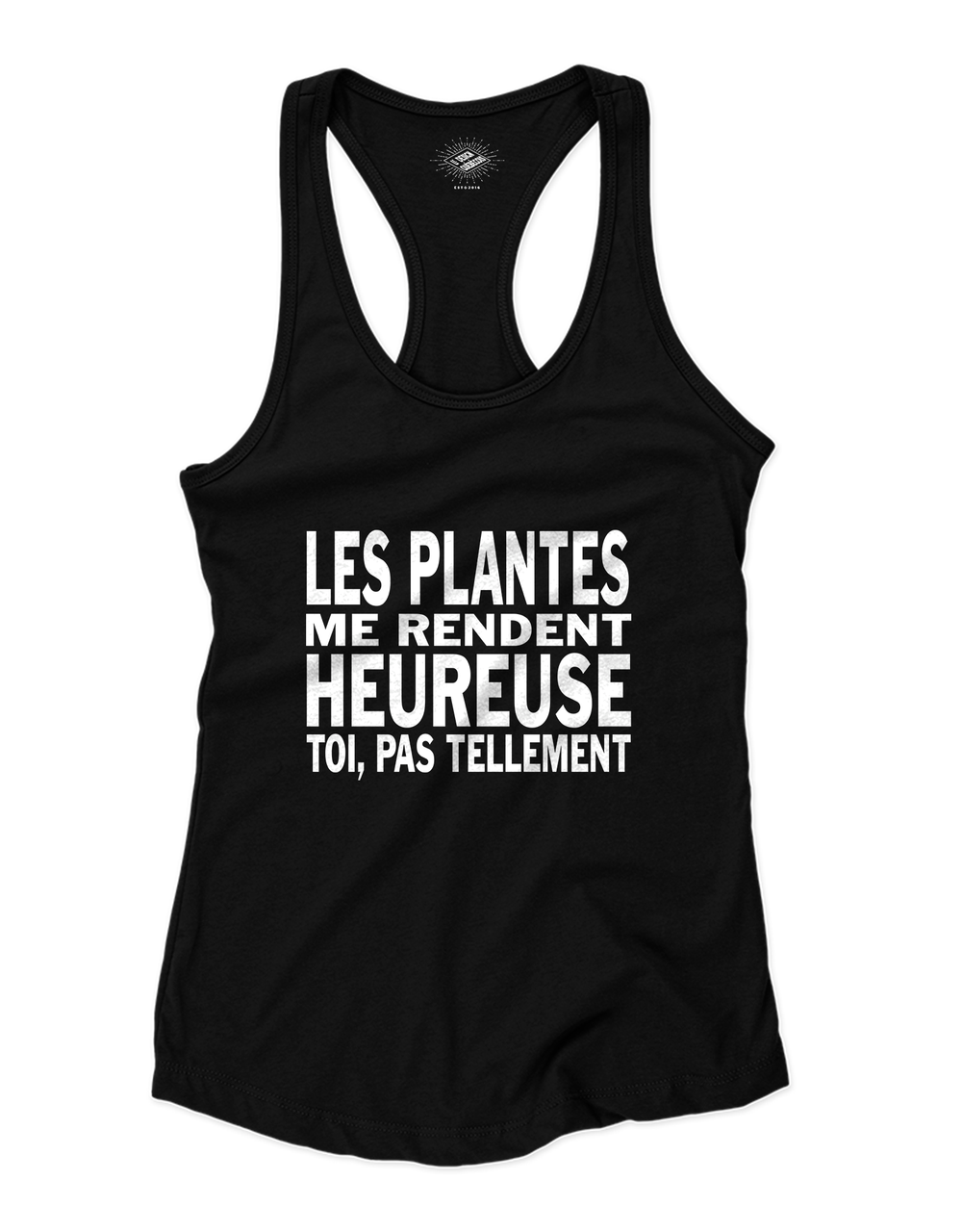 Camisole pour femme Les Plantes Me Rendent Heureuse