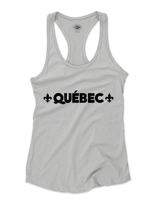 Camisole pour femme Québec + Fleur de Lys