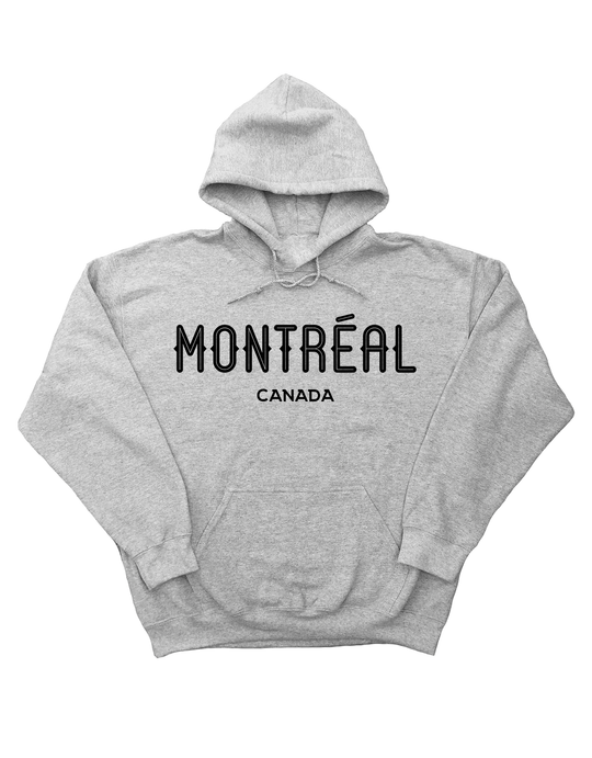 Chandail Coton Ouaté à Capuche Montréal Canada