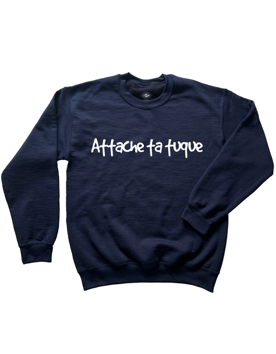 Crewneck Attache Ta Tuque