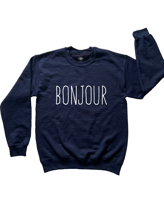 Crewneck Bonjour