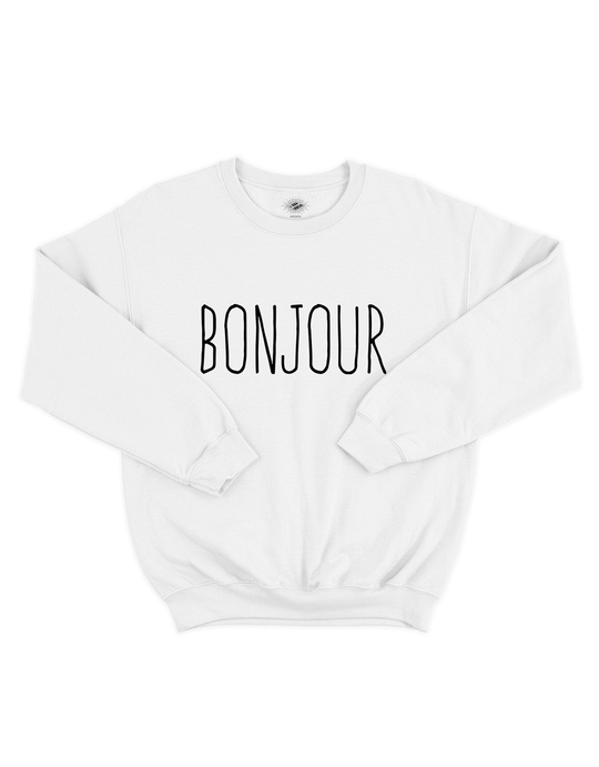 Crewneck Bonjour