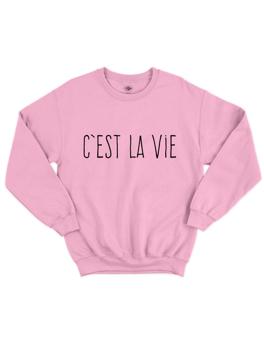 Chandail Coton Ouaté C'est La Vie