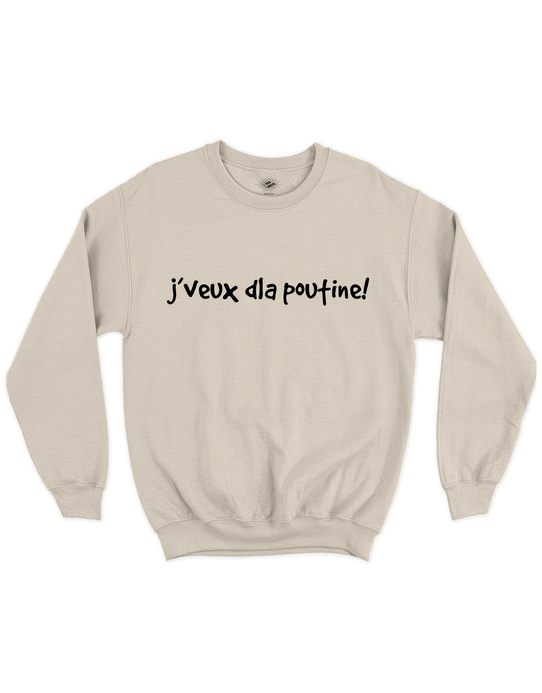 Crewneck J'veux dla Poutine