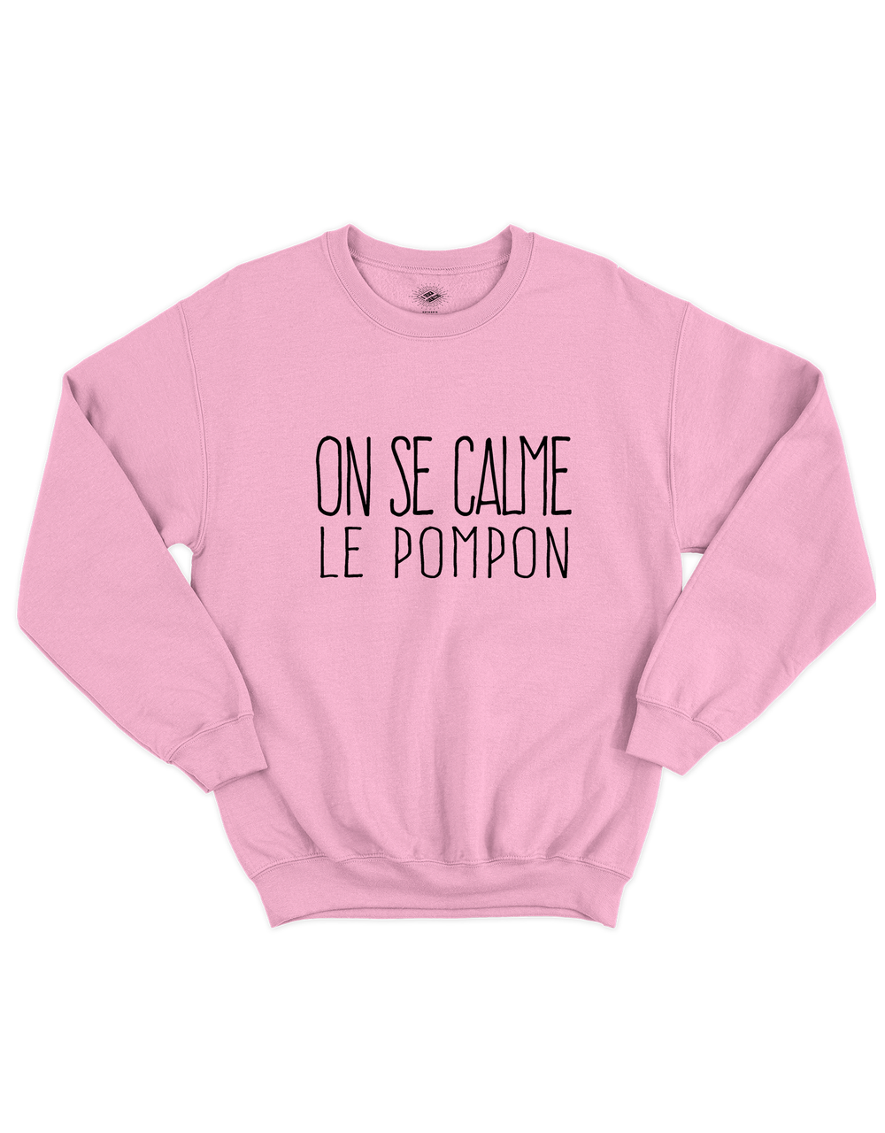 Chandail Coton Ouaté On se calme le pompon