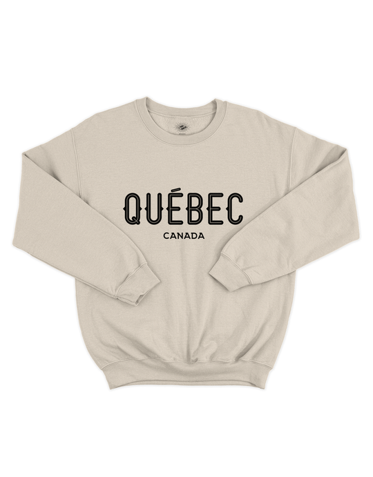 Chandail Coton Ouaté Québec