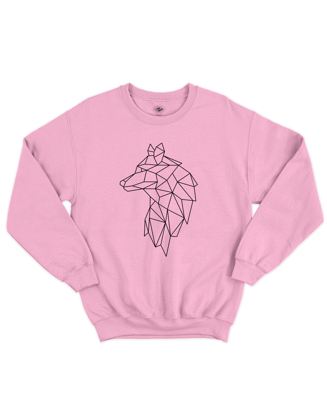 Crewneck Loup Géométrique