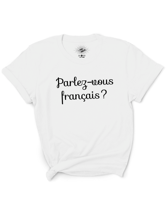 T-Shirt Parlez-Vous Français