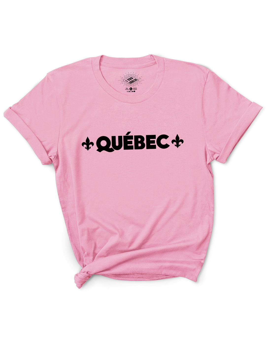 T-Shirt Québec + Fleur De Lys