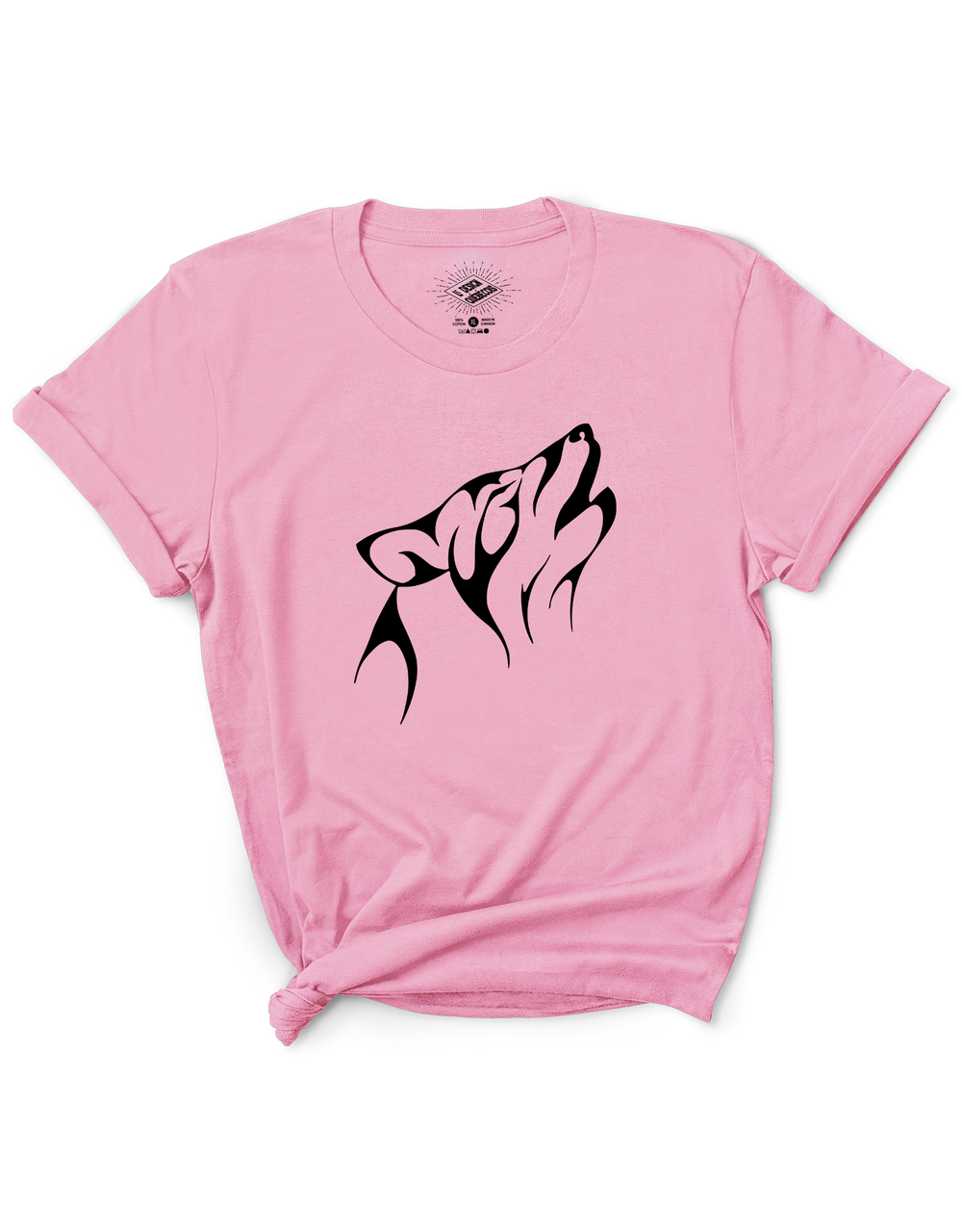 T-Shirt Loup Tribal