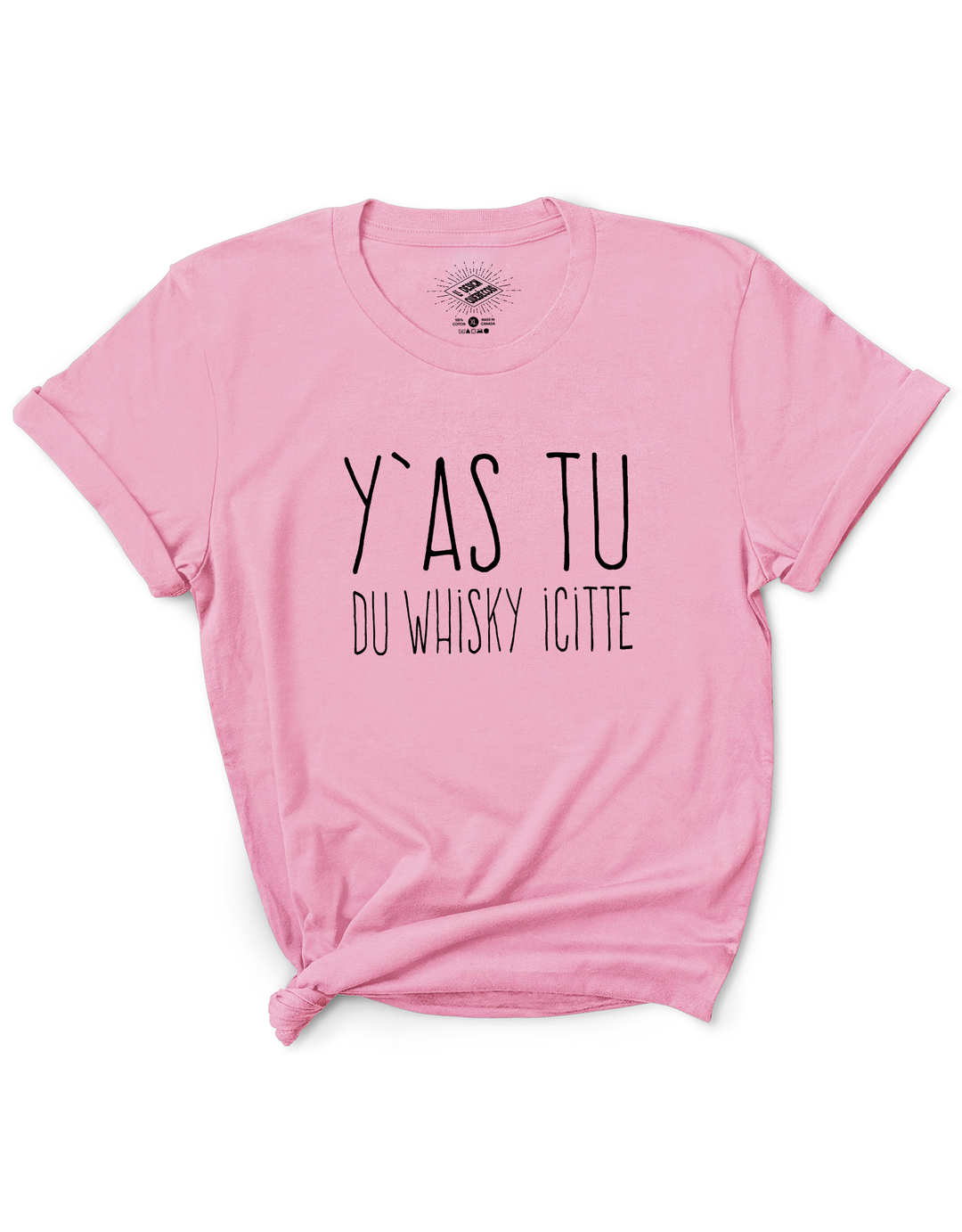 T-Shirt Y'as Tu Du Whisky Icitte