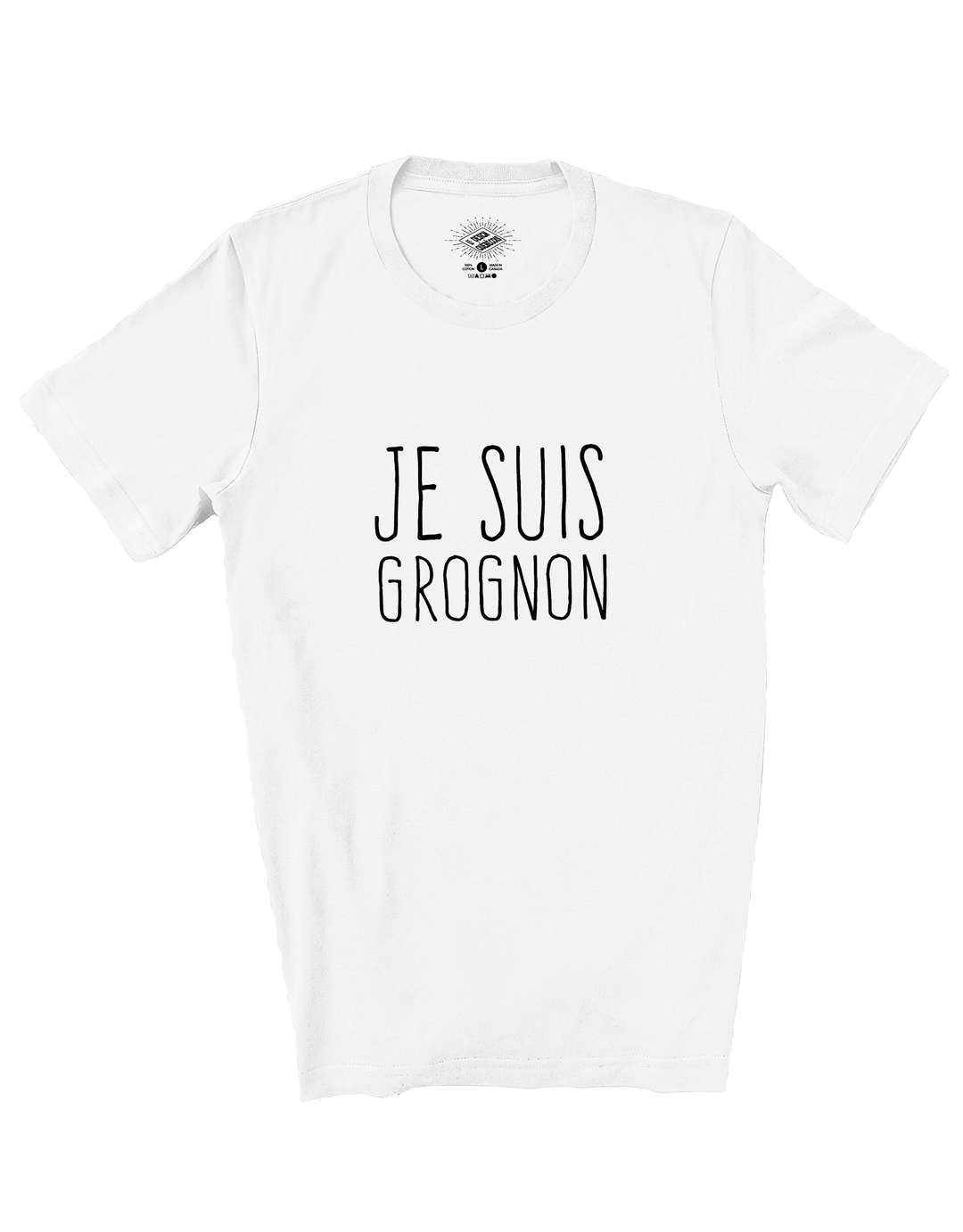 T-Shirt Je Suis Grognon