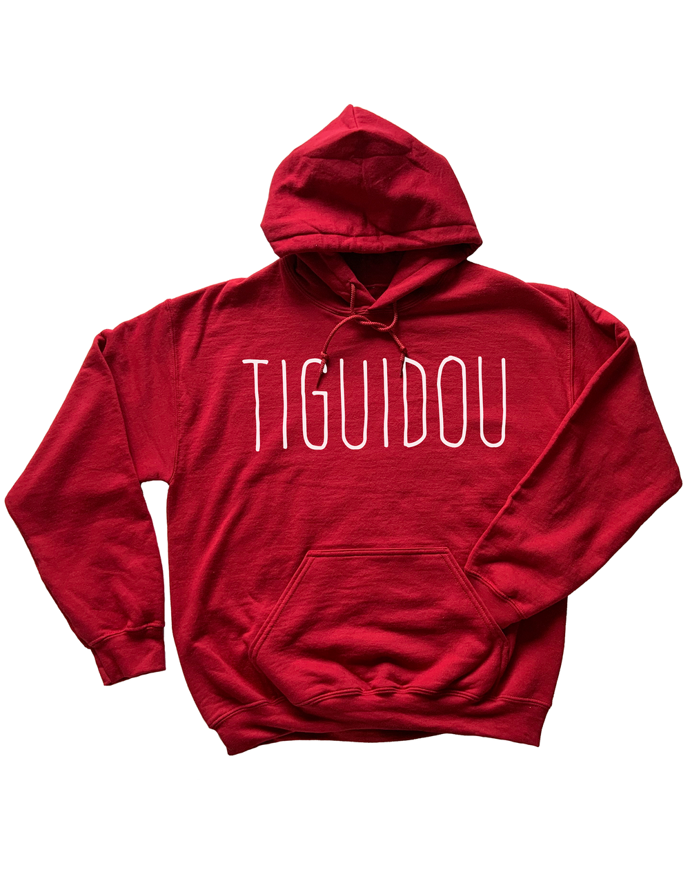 Chandail Coton Ouaté à Capuche Tiguidou