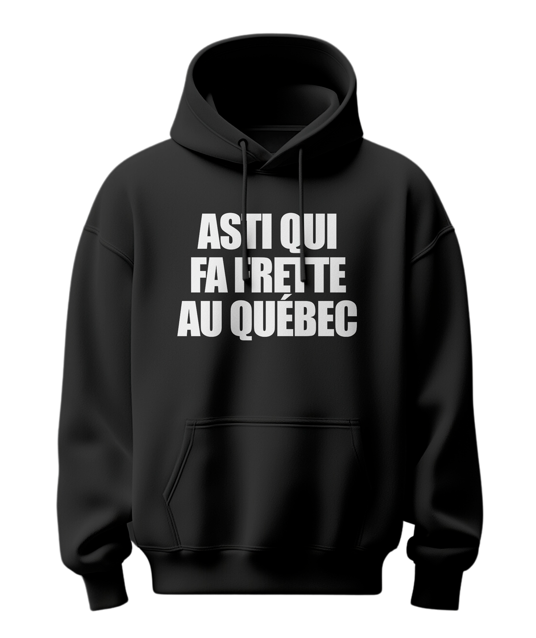 Chandail Coton Ouaté à Capuche Asti Qui Fa Frette Au Québec