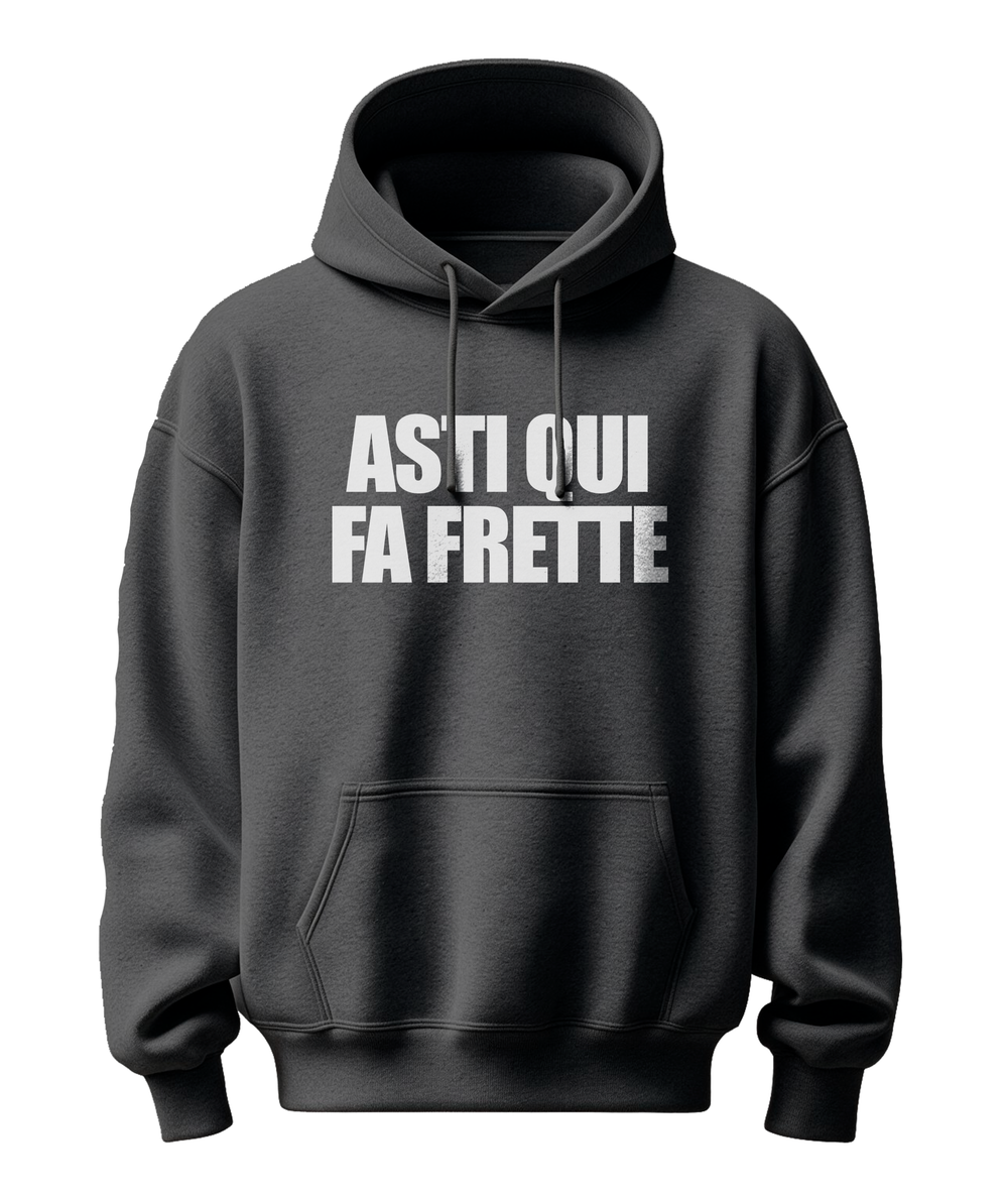 Chandail Coton Ouaté à Capuche Asti Qui Fa Frette