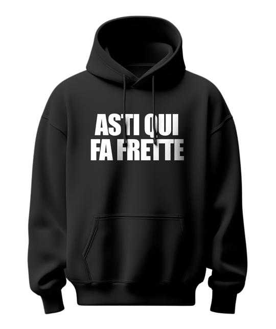 Chandail Coton Ouaté à Capuche Asti Qui Fa Frette